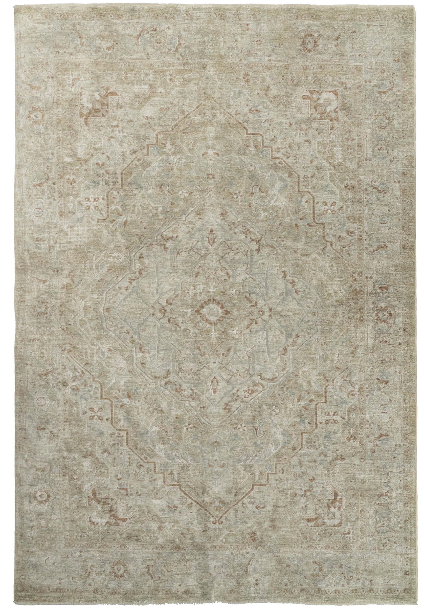 Dynamic Rugs Pacific 15941 - Beige/Cream/Coral