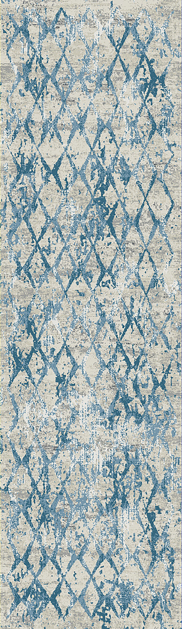 Dynamic Rugs Quartz 27039 - Ivory/Blue