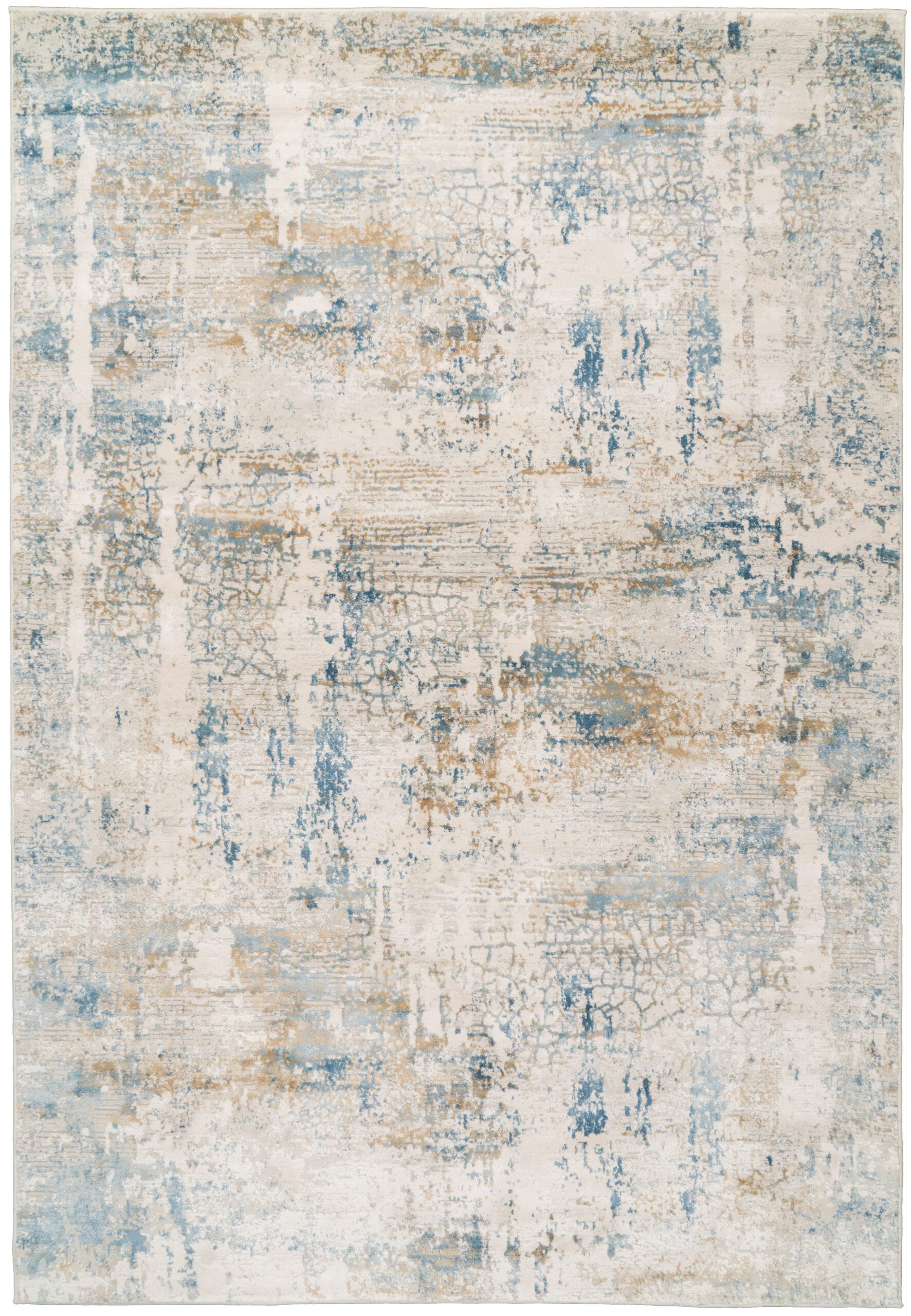 Dynamic Rugs Quartz 27050 - Ivory/Blue