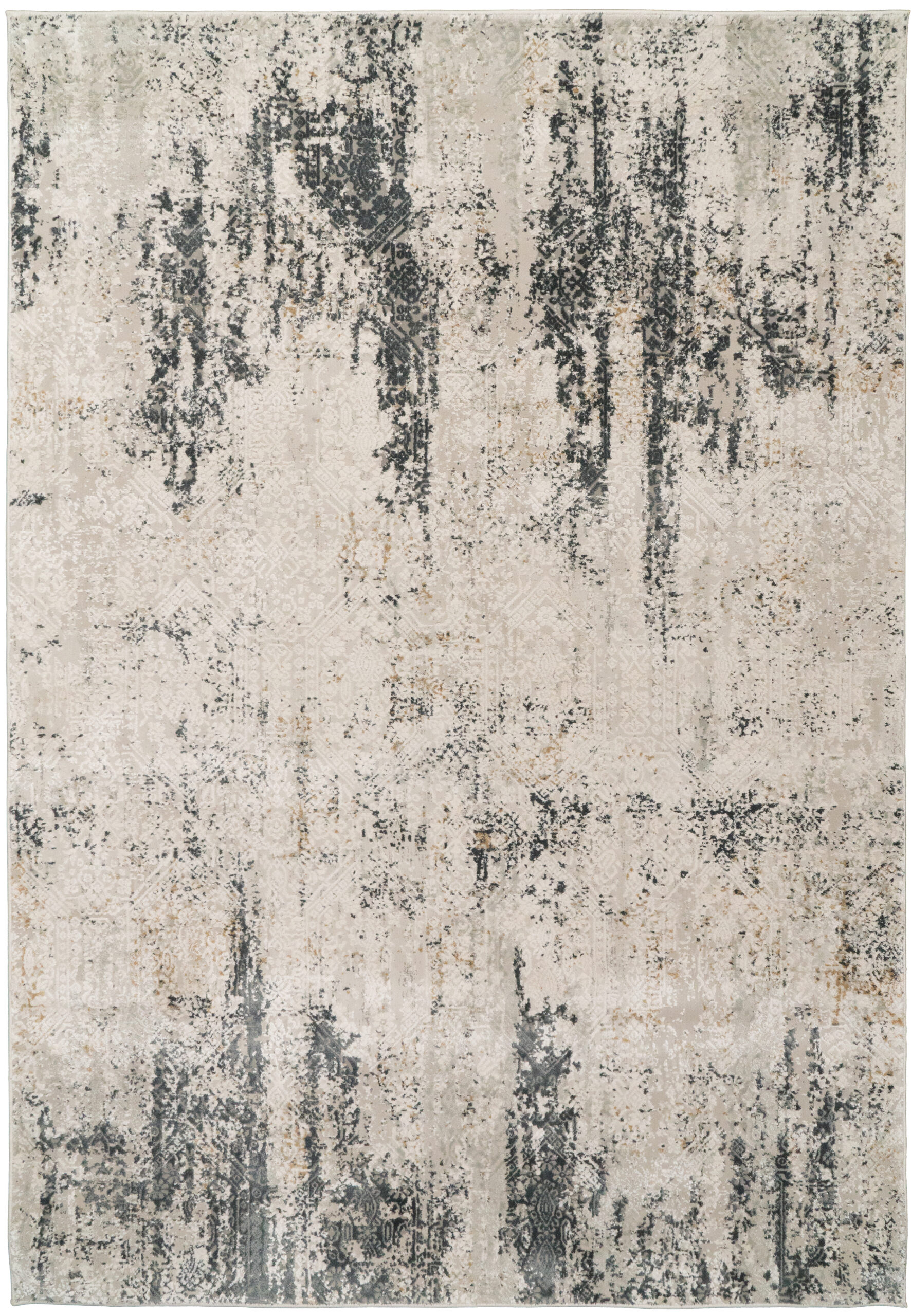 Dynamic Rugs Quartz 27053 - Ivory/Gray