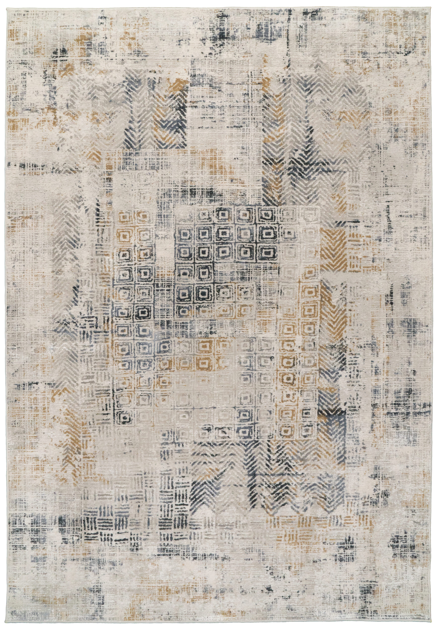 Dynamic Rugs Quartz 27071 - Ivory/Slate