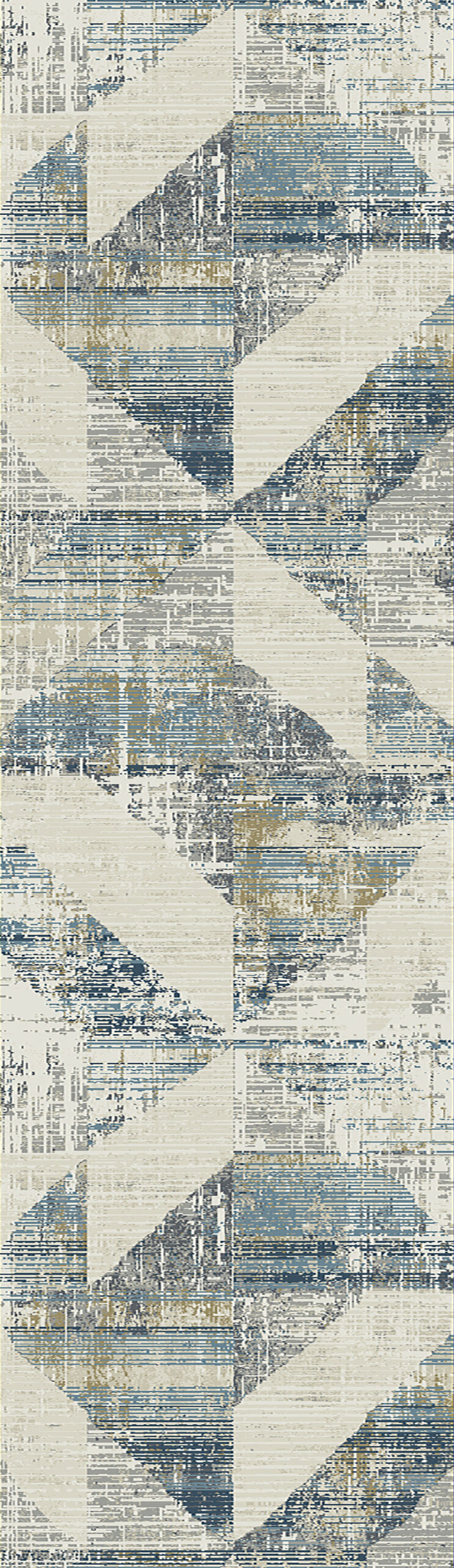 Dynamic Rugs Quartz 27072 - Ivory/Slate