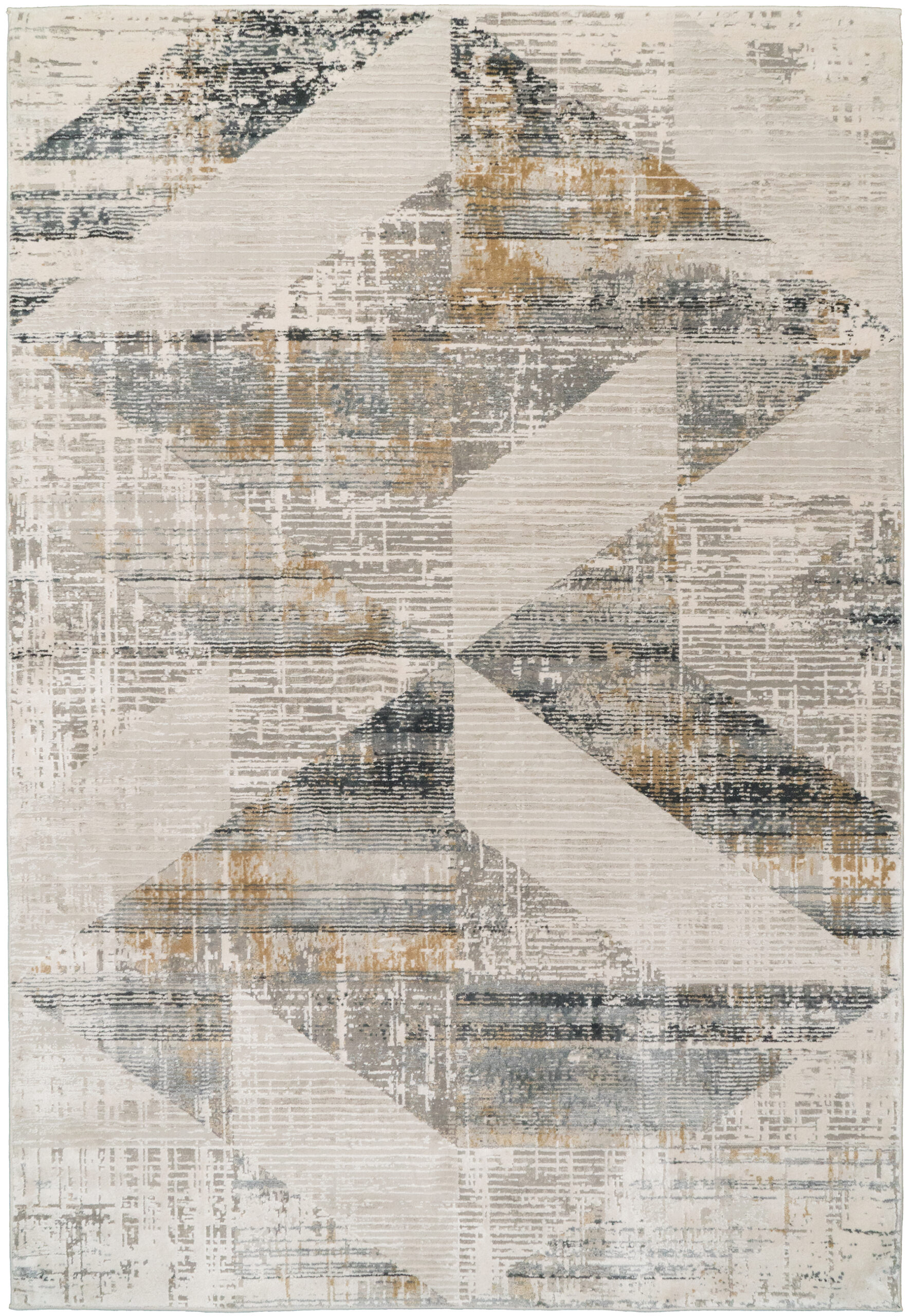 Dynamic Rugs Quartz 27072 - Ivory/Slate