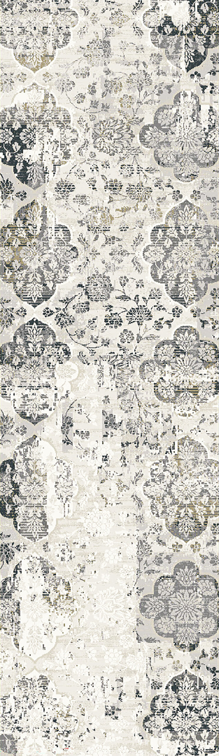 Dynamic Rugs Quartz 27077 - Ivory/Gray
