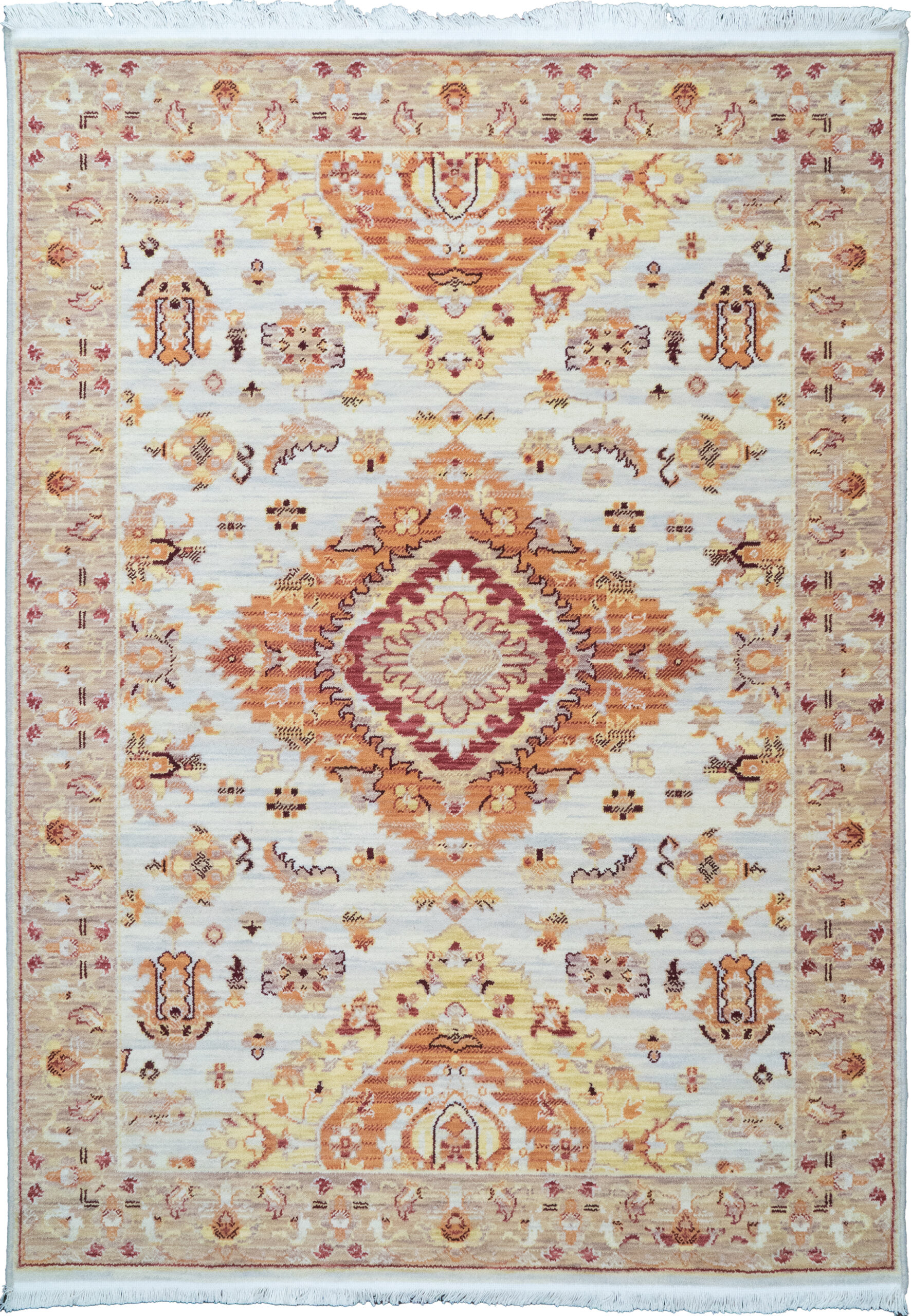 Dynamic Rugs Wade 18602 - Taupe/Rust/Multi