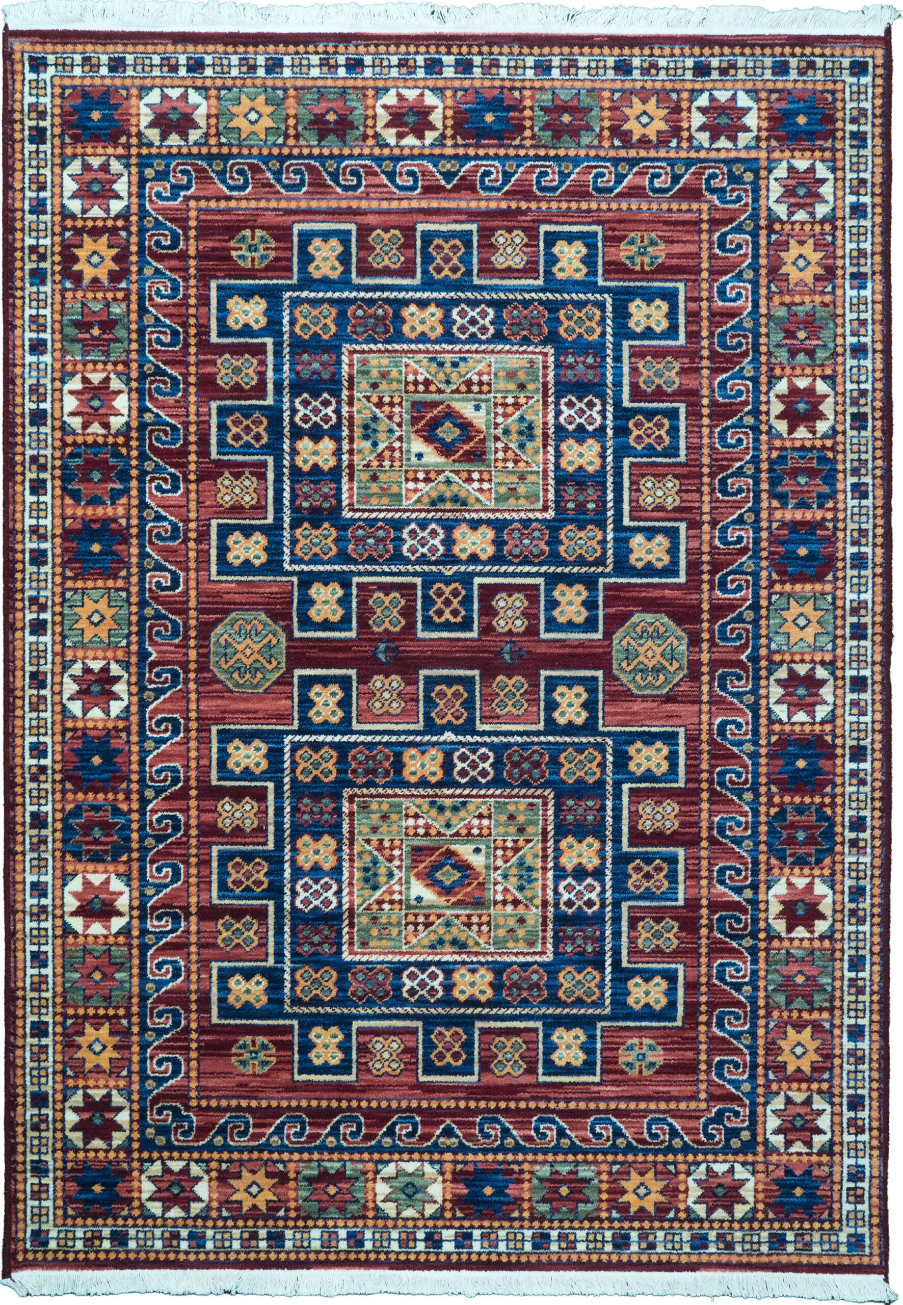 Dynamic Rugs Wade 18604 - Red/Multi