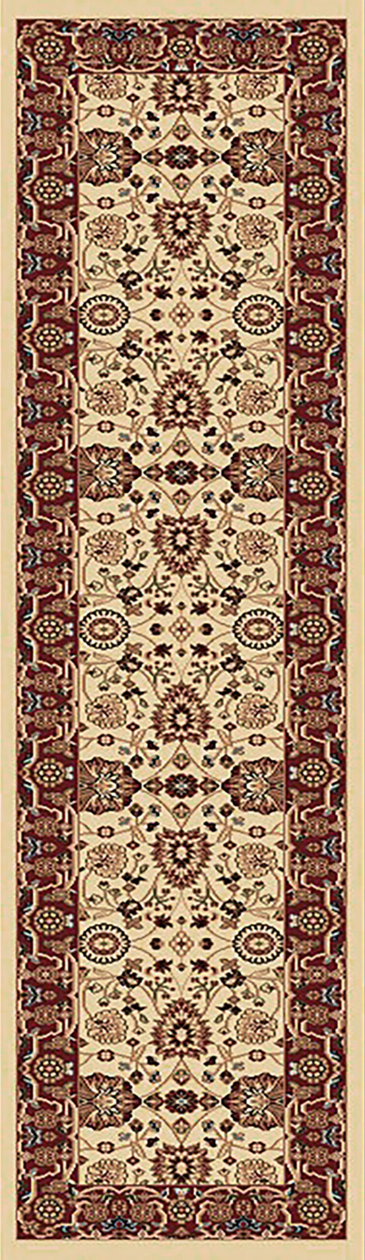Dynamic Rugs Yazd 2803 - Cream/Red