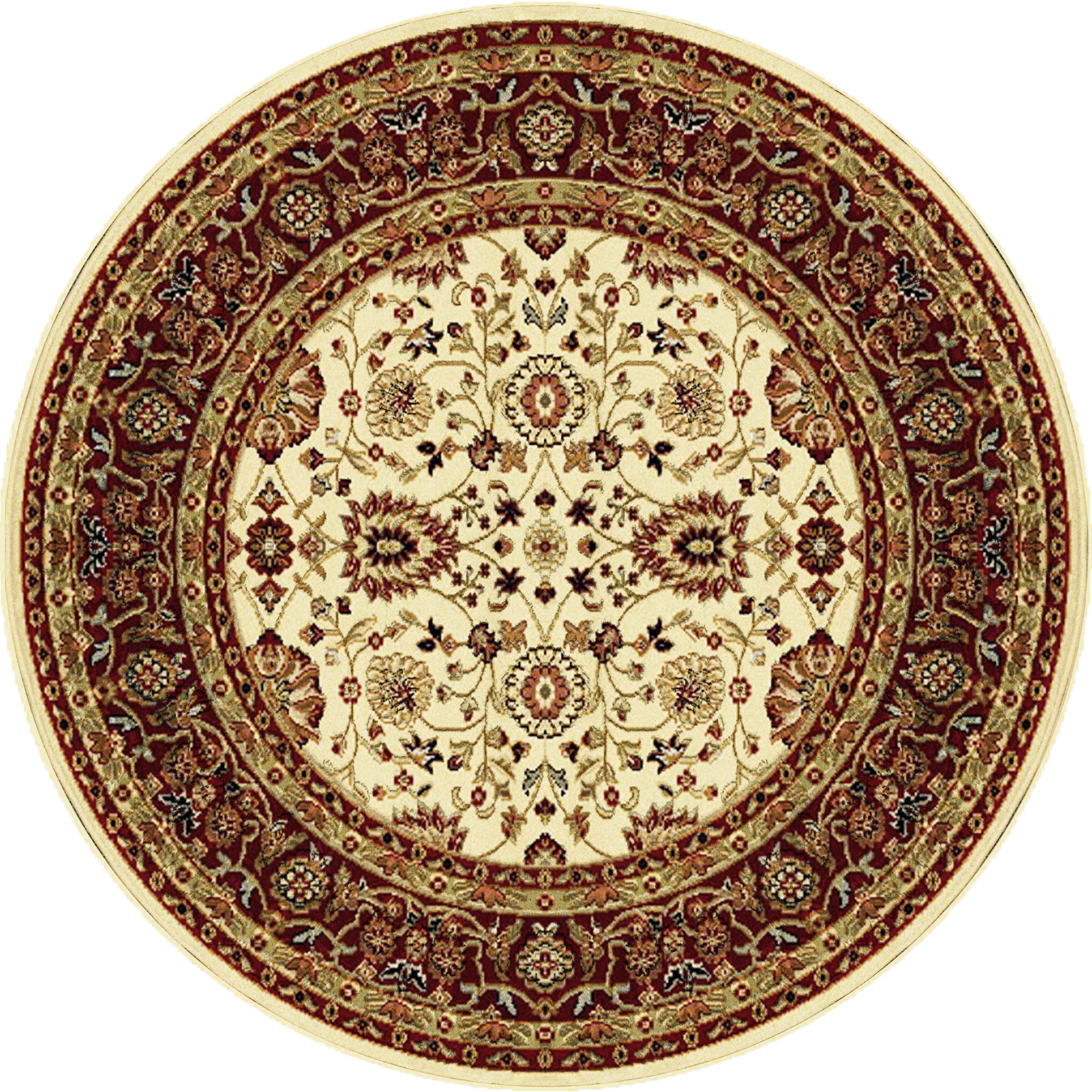 Dynamic Rugs Yazd 2803 - Cream/Red