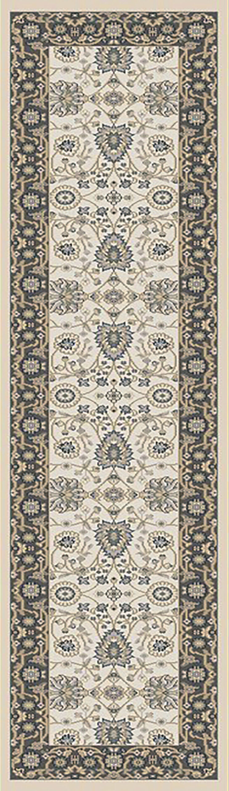 Dynamic Rugs Yazd 2803 - Ivory/Gray