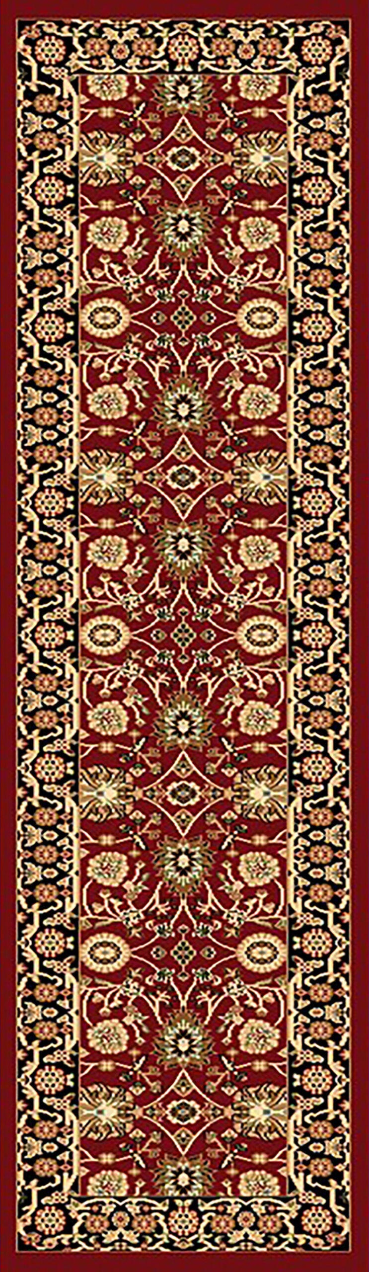 Dynamic Rugs Yazd 2803 - Red/Black