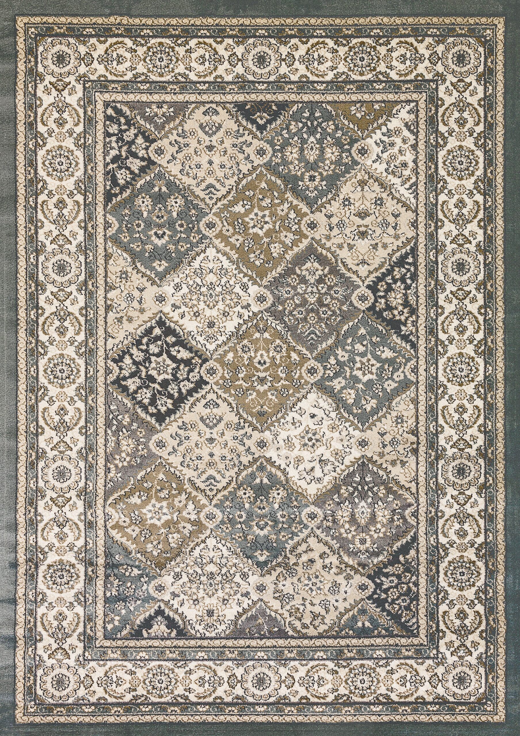 Dynamic Rugs Yazd 8471 - Blue/Ivory