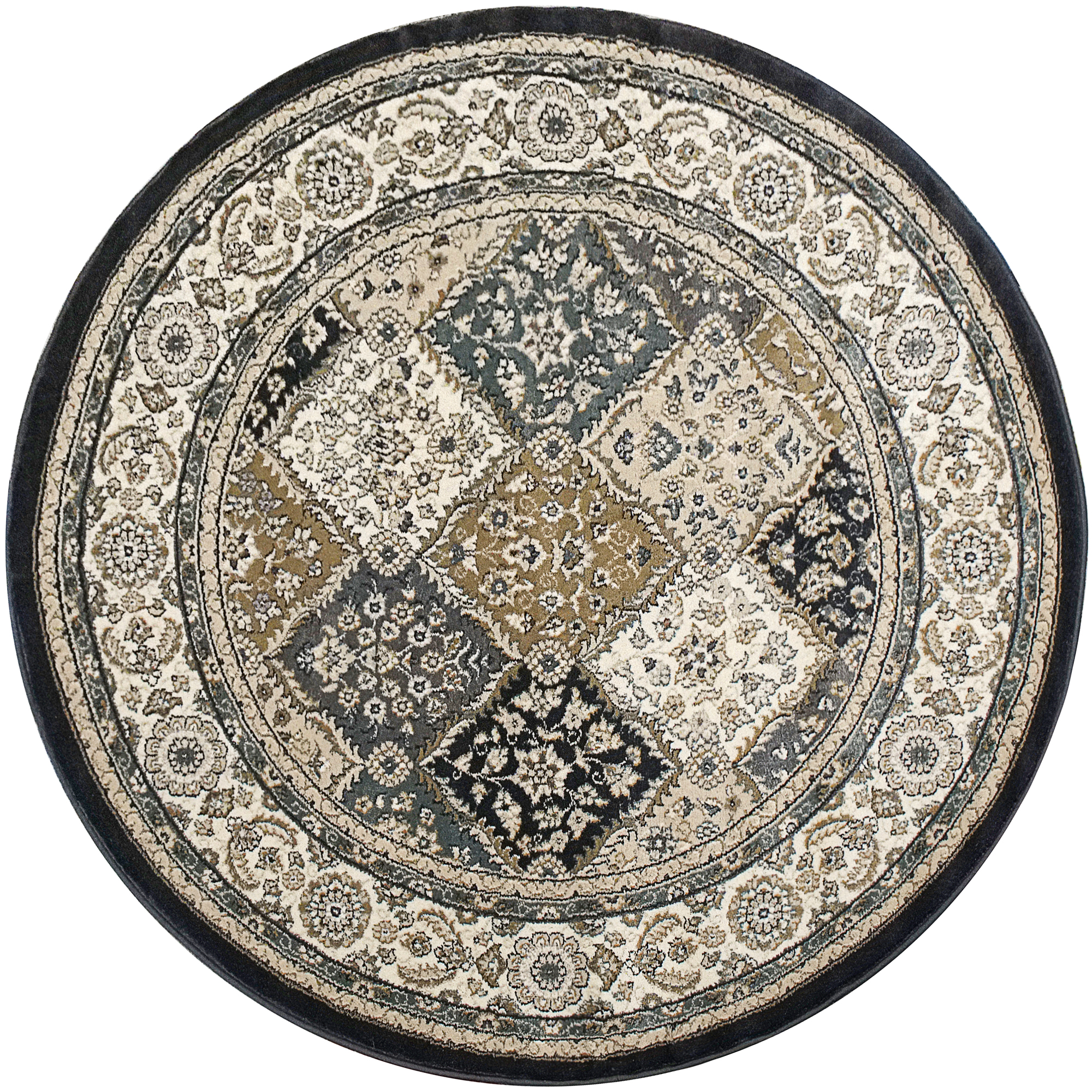 Dynamic Rugs Yazd 8471 - Gray/Ivory