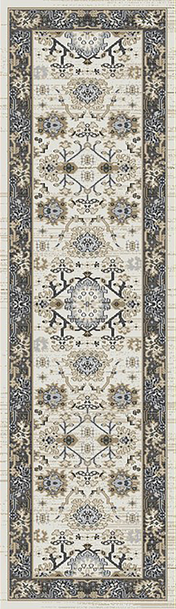 Dynamic Rugs Yazd 8531 - Ivory/Gray