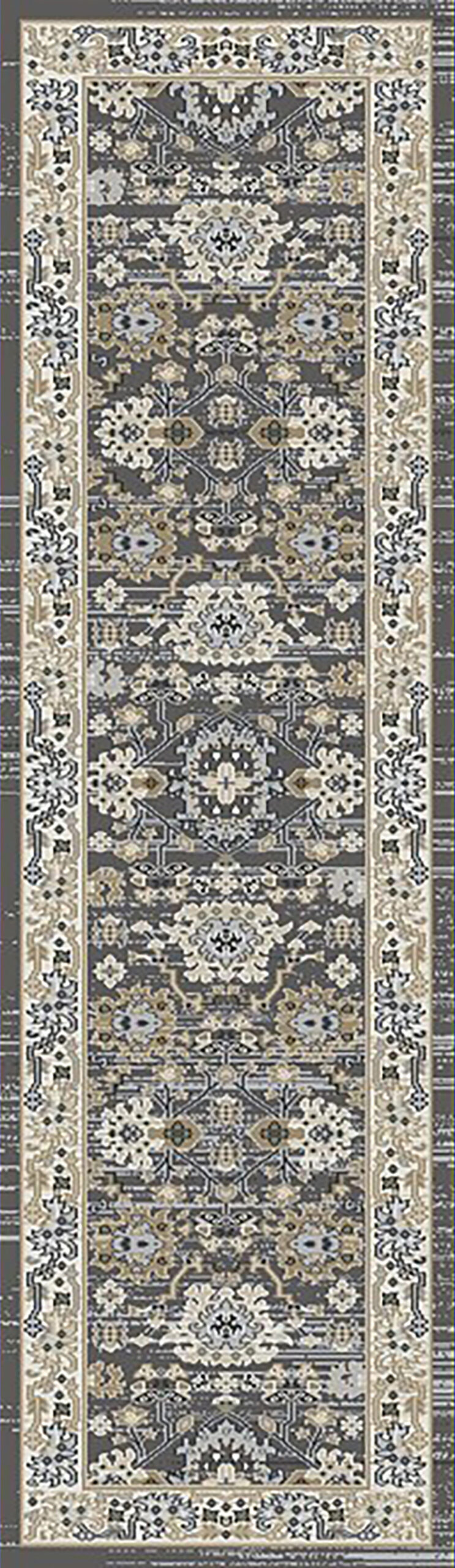 Dynamic Rugs Yazd 8531 - Gray/Ivory