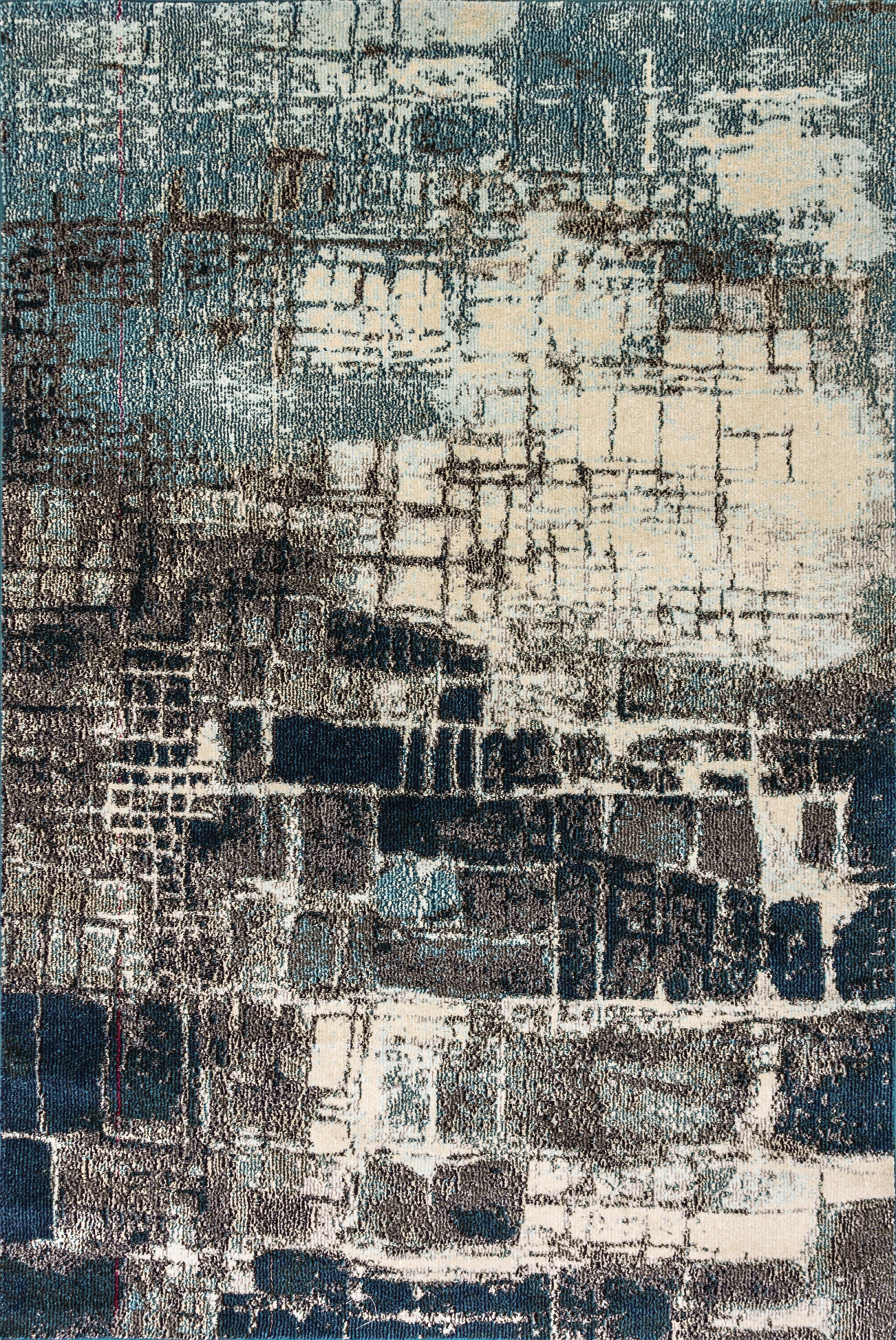 Dynamic Rugs Zodiac 6624 - Gray/Blue