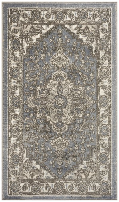 Nourison Home Nourison Concerto CNC05 3'9" x 5'9" Blue Vintage Indoor Rug - 2'2" x 3'9"