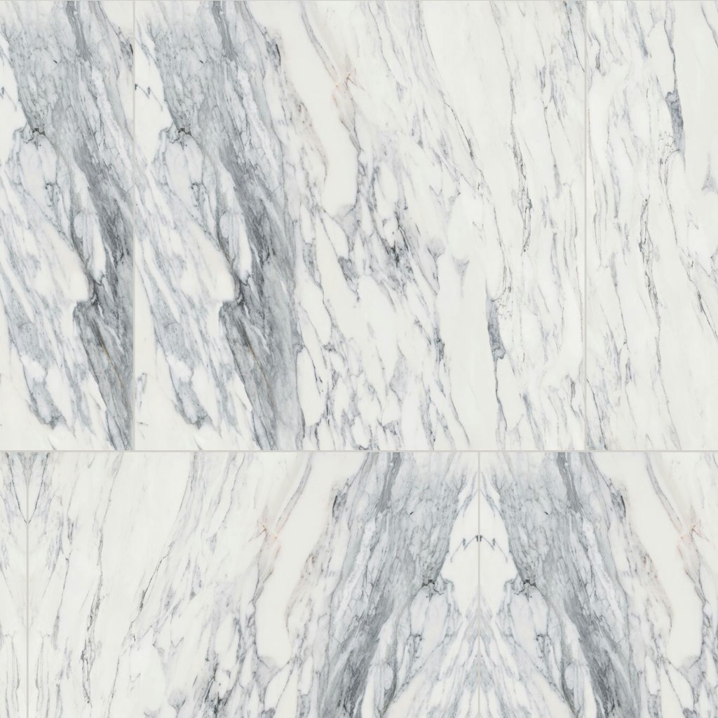 Qualis Ceramica Royal Stoneworks 36X36 Regal White Vein Polished