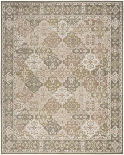 Nourison Home Nourison Grafix GRF31 2' x 4' Green Vintage Indoor Rug - 9' x 12'