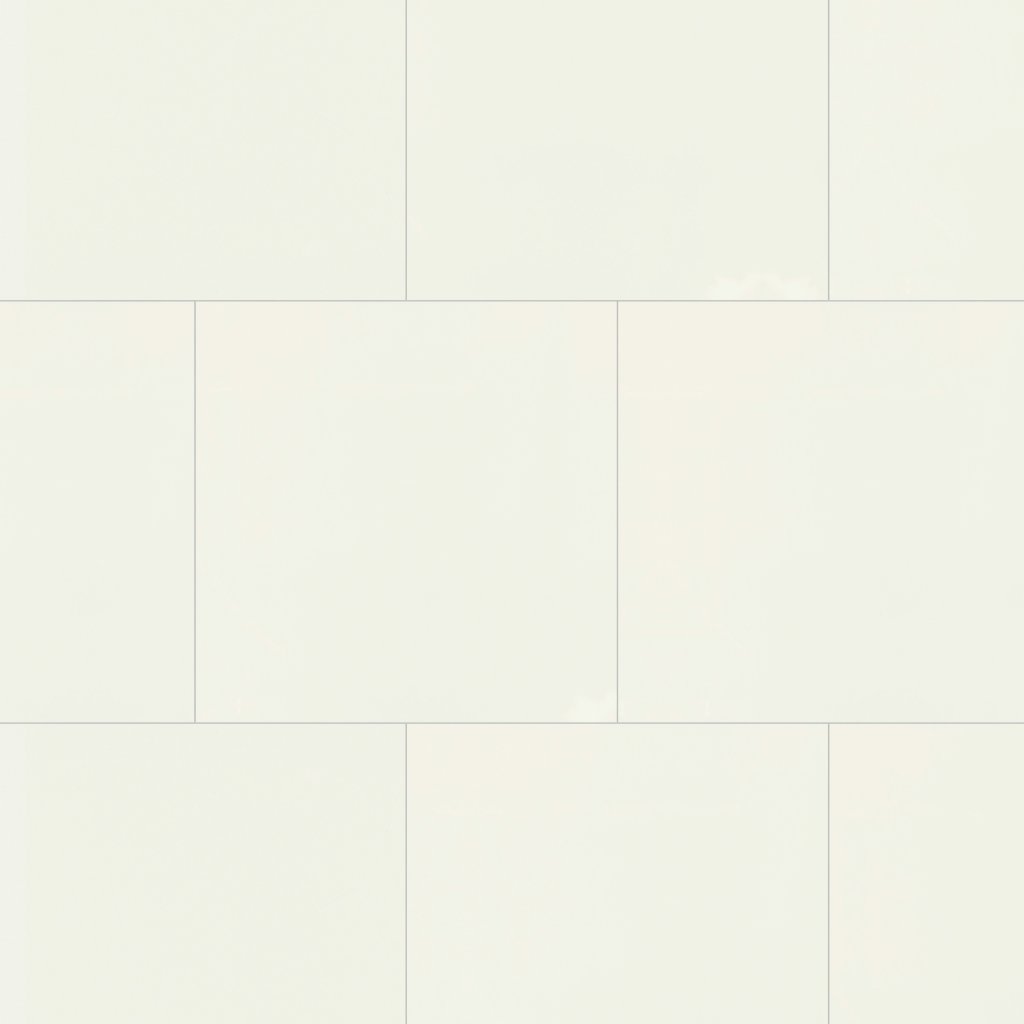 Daltile Pure Frost White, Square, 24X24, Polished - Frost White