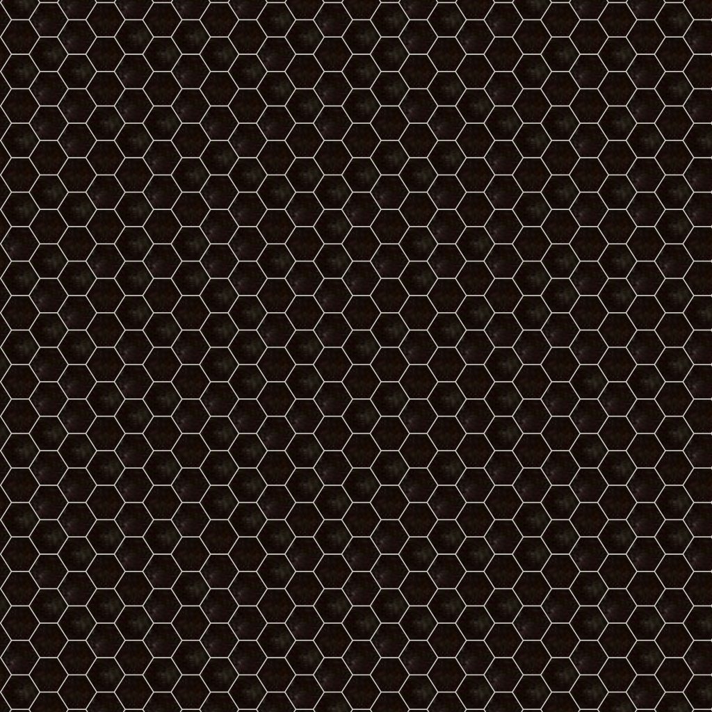 Qualis Ceramica Hamptons Collection Mini Hex Mosaic Night