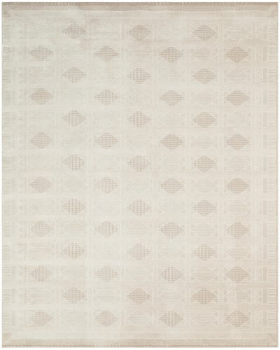 Nourison Home Nourison Nordic NRC06 2' x 6' Ivory Beige Modern Indoor Rug - 8' x 10'