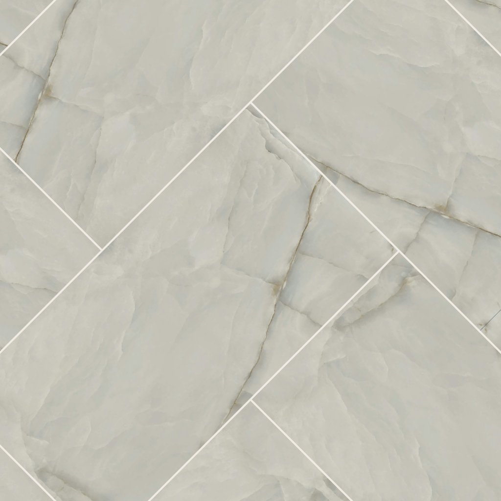 Qualis Ceramica Romance Magical Dark Grey 24X48 Matte