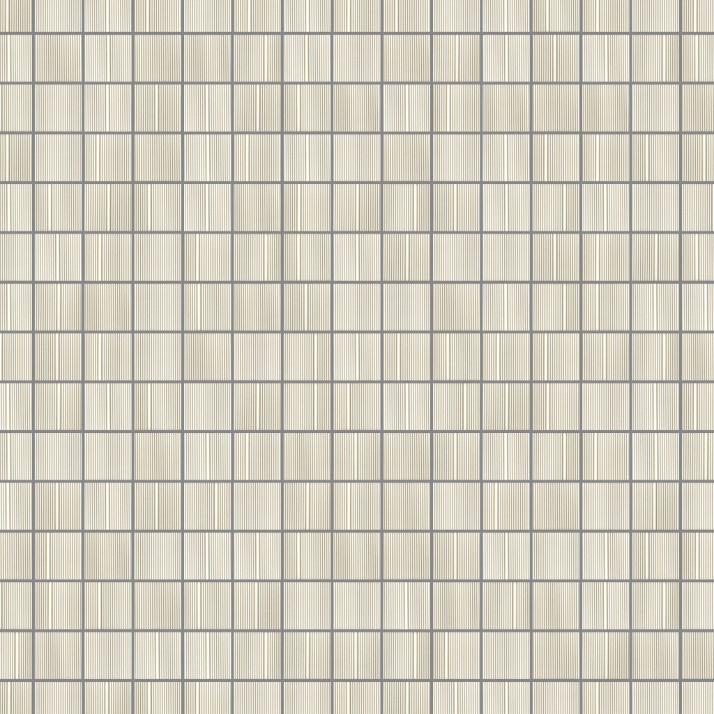 Emser Tile KANJI AKITA GLOSSY SQUARE MOSAIC - Ivory