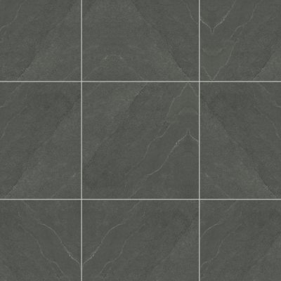Qualis Ceramica Nord 24x24 Carbon - 24" x 24"