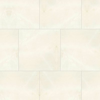 Qualis Ceramica Avorio Crema 24x24 - Alternating 1/2