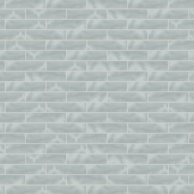 Qualis Ceramica Element Cloud Artisan Glass 3X12 - Alternating 1/2
