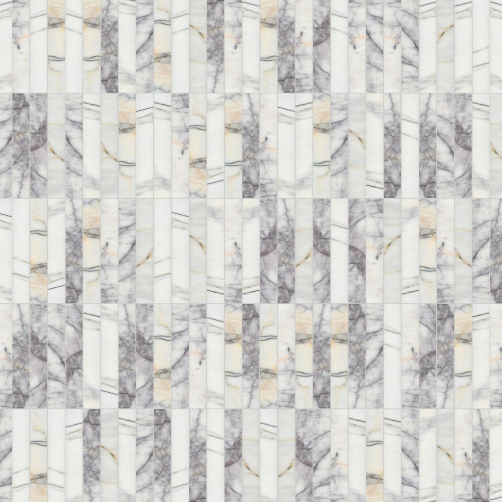 MSI Scollopini Pattern Honed - Lilac