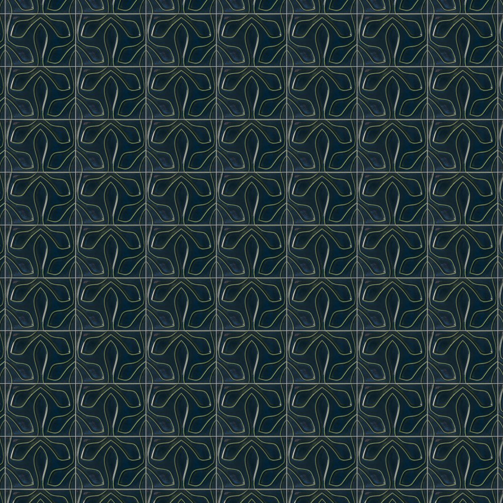 Marble Systems Prolific Rain Glossy Tioma Ceramic Accent Tiles 6x8 - Prolific Rain