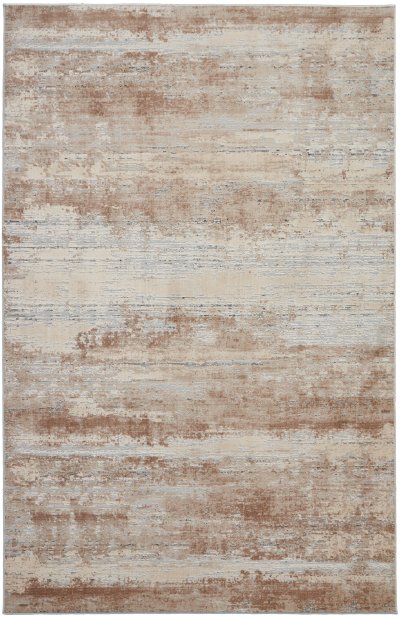 Nourison Home Nourison Rustic Textures RUS03 7’10” x Round Beige Modern Indoor Rug - 3'11" x 5'11"