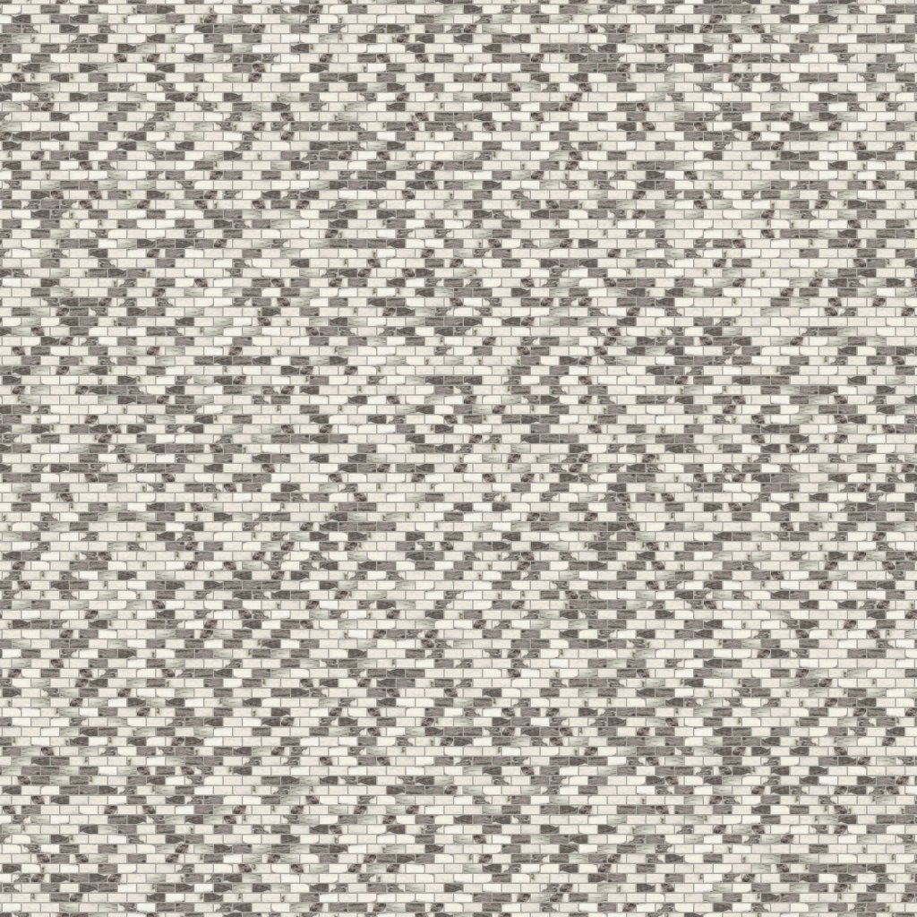 Marble Systems Calacatta Viola Honed Broken Joint Marble Mosaic 11 3/4x12 - Calacatta Viola