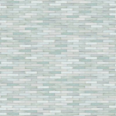 Ichica Matte 1x4 Glass Mosaic 12 1/4x9 7/8 - Ichica - 12 1/4" x 9 7/8" x 15/64"