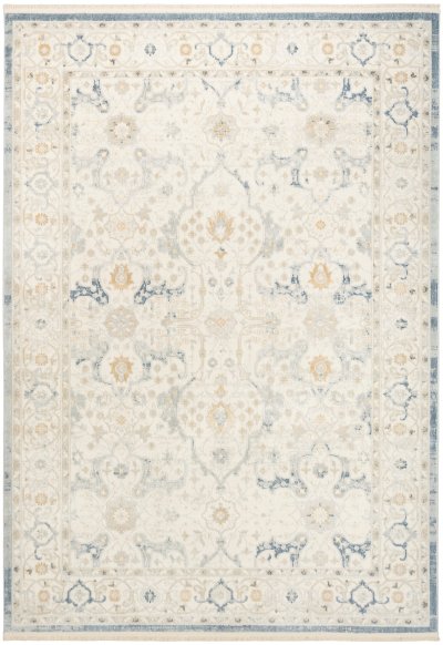 Nourison Home Nourison Pardis PRD03 7'10" x 9'10" Light Blue Vintage Indoor Rug - 5'3" x 7'