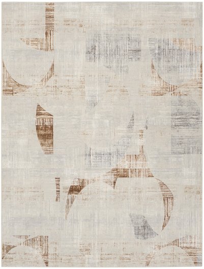 Nourison Home Nourison Sparkle ILI04 3'11" x 5'11" Grey Modern Indoor Rug - 9' x 12'