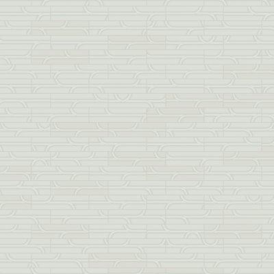 Qualis Ceramica Geometra 3x12 Stone Ivy - Alternating 1/3