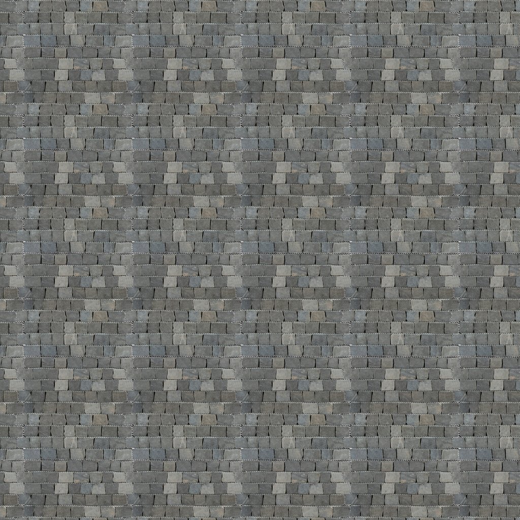 Qualis Ceramica Riviera Tileworks Chelsea Dark Grey Cubic Brick Marble Interlocking Mosaic