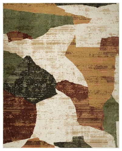 Nourison Home Nourison Nordic NRC18 4' x 6' Beige Multi Modern Indoor Rug - 8' x 10'