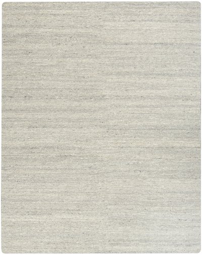 Nourison Home Nourison Alanna ALN01 8'6" x 11'6" Silver Farmhouse Indoor Rug - 7'9" x 9'9"