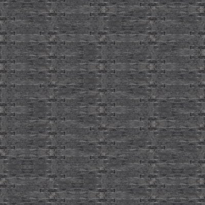 Qualis Ceramica Chelsea Collection Black Slate Wall Cladding - 4" x 14"
