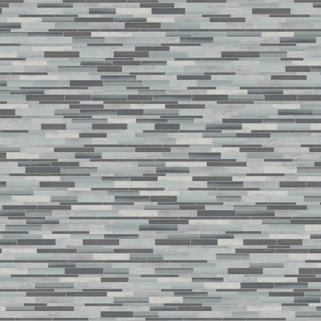 American Olean Serentina - Zen, Random Linear, Glossy (SA95) - Zen