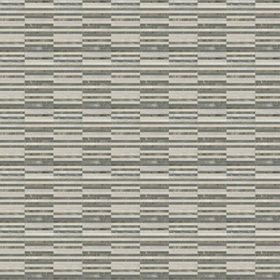 Qualis Ceramica Utopio .5x6 Stacked Terra Mosaic - 11,65" x 11,8"