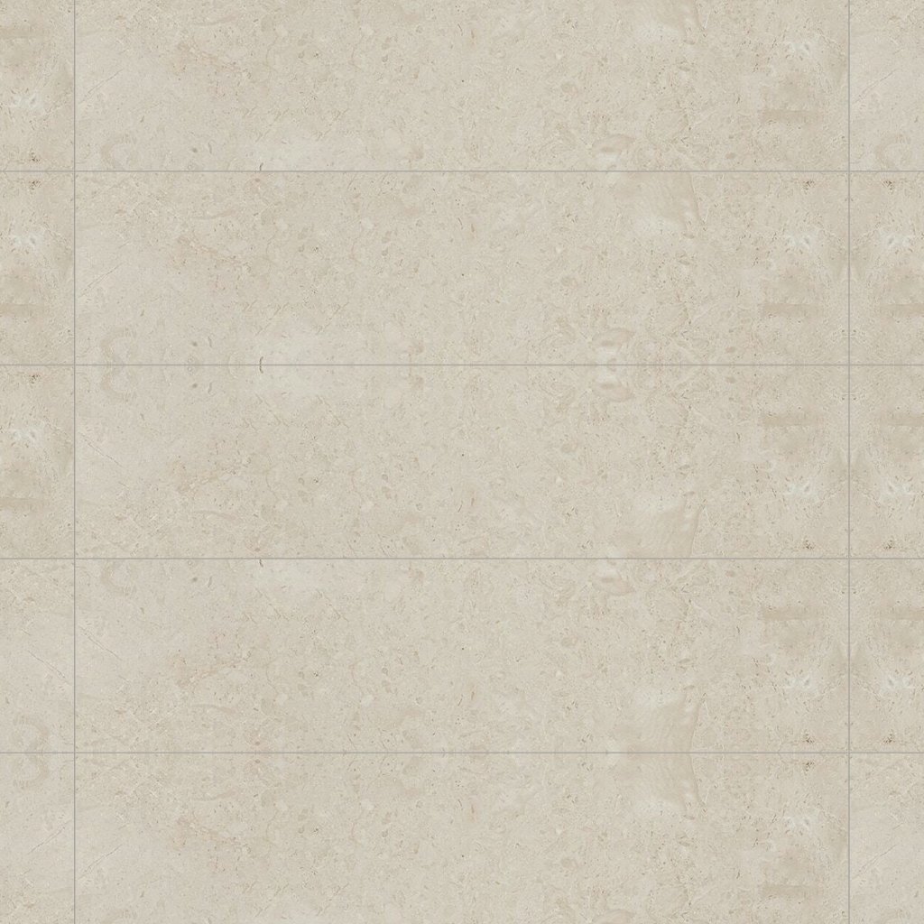 Marble Systems Marfil Polished Marble Tile 12x48 - Marfil