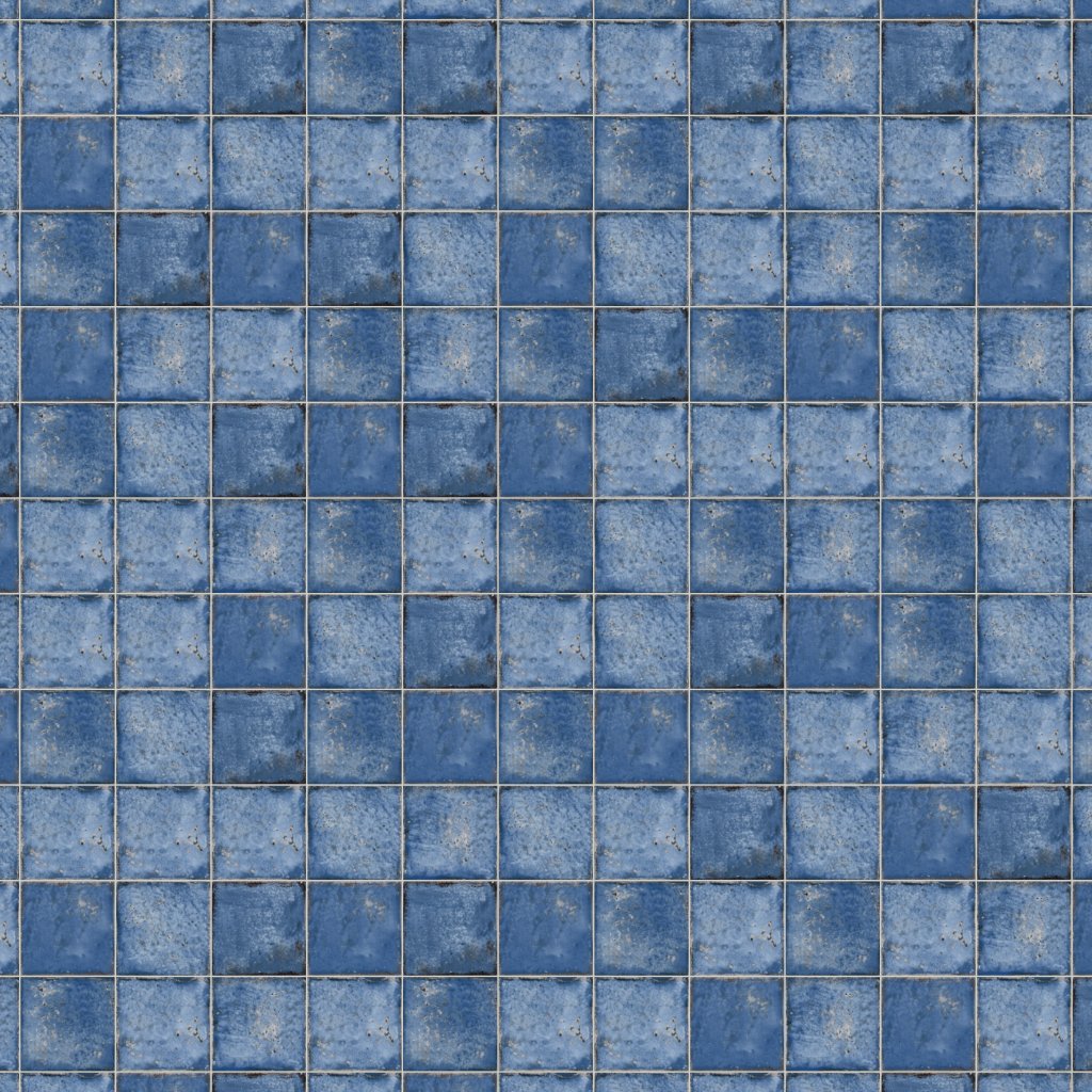 Qualis Ceramica Jamaica 5x5 Blue Gloss