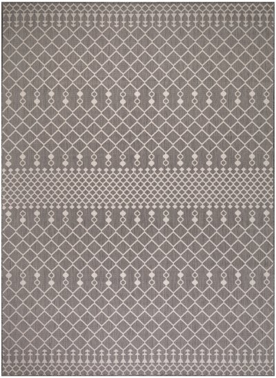 Nourison Home Nourison Positano POS02 10' x Square Charcoal Modern Rug - 12' x 15'