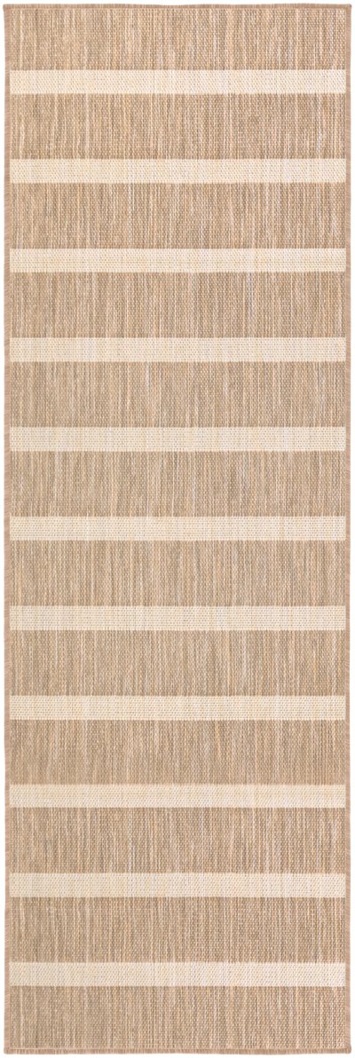 Nourison Home Nourison Positano POS03 9' x 12' Beige Ivory Modern Rug - 2'2" x 8'