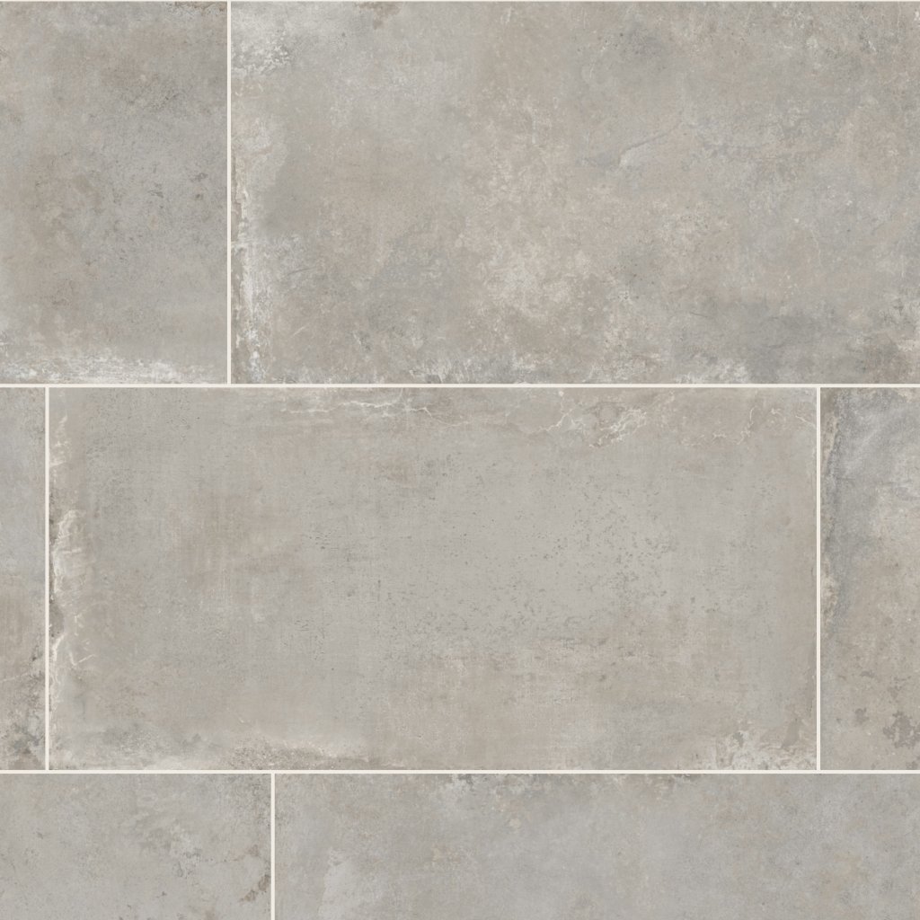 Qualis Ceramica Bridges Williamsburg Taupe 24X48F - Taupe