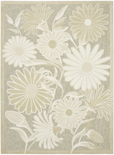 Nourison Home Nourison Aloha ALH33 9' x 12' Ivory Sage Outdoor Rug - 9' x 12'